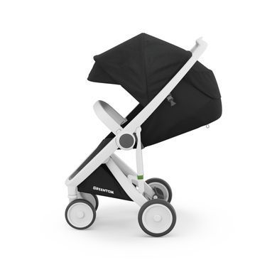 Прогулянкова коляска Greentom Classic Black-White (376089) 8718858972340 фото