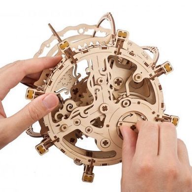 Деревянный механический 3D конструктор Ugears Аквариум (70155) dt_93623 фото