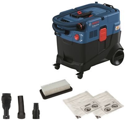 Bosch Пилосос професійний GAS 400 A, 1200Вт, 240мБар, контейнер 40л, 14кг (378565) 0.601.9M0.020 фото