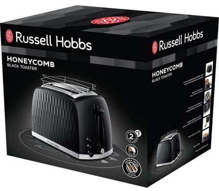 Тостер Russell Hobbs Honeycomb[26061-56 Black] (332908) 26061-56 фото