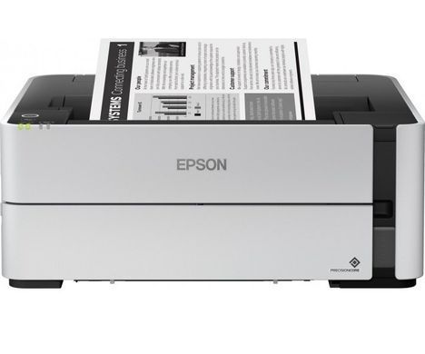 Epson Принтер ink mono A4 EcoTank M1170 39 ppm Duplex USB Ethernet Wi-Fi Pigment (312820) C11CH44404 фото