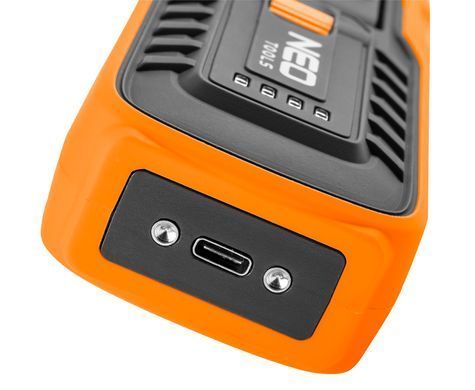Лампа для мастерской аккумуляторная NEO 99-065, COB 500 люмен, 2600 мАч, USB, крючок и магнит 99-065 фото