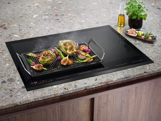 Electrolux Варочная поверхность индукционная, 78см, расширенная зона, Hob2Hood, 6 конфорок, черный EIV87675 фото