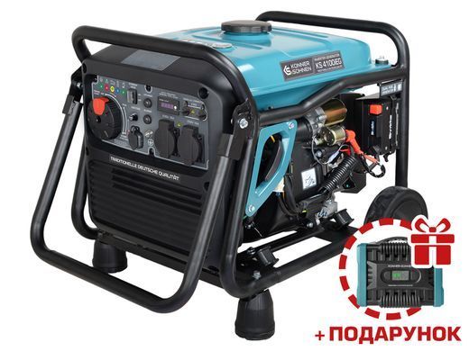 Інверторний газобензиновий генератор KS 4100iEG KS 4100iEG фото