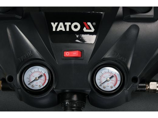 Компрессор аккумуляторный,YATO 36В(2х18В),800Вт,давление&le; 8Bar,под.пов-98л/мин,рес-6л(БЕЗ АККУМУЛЯТОРА)(DW) YT-23242 фото