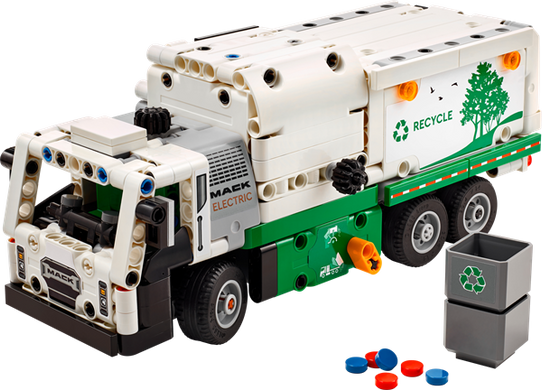Конструктор LEGO Technic Сміттєвоз Mack LR Electric 503 деталі (42167)