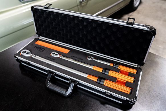 Набор динамометрических ключей Neo Tools 08-845 1/4", 3/8", 1/2" 3 шт. 08-845 фото