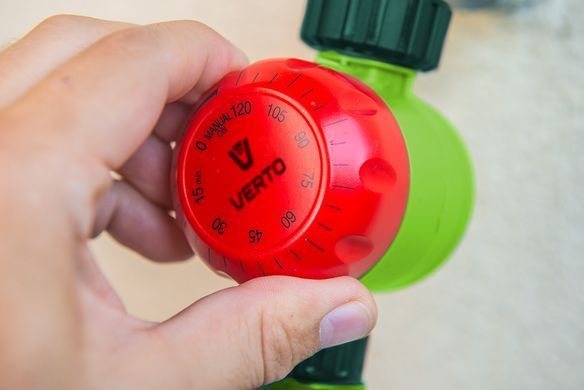 Таймер для поливу VERTO 15G750, механічний, до 120 хвилин 15G750 фото