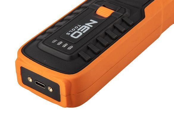 Лампа для мастерской аккумуляторная NEO 99-065, COB 500 люмен, 2600 мАч, USB, крючок и магнит 99-065 фото