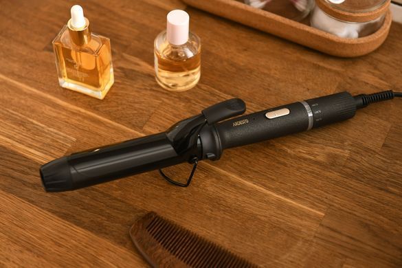 ARDESTO Плойка HC-730G, 45Вт, D -32mm, 90-180C, кераміка, чорний (342105) HC-730G фото