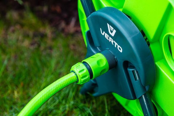 Котушка Verto 15G790, підходить для шлангів діаметром 1/2", 5/8", 3/4". 15G790 фото