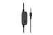 Гарнітура ПК моно On-ear 2E CH12 mini-jack, omni-mic, 1.2м, чорний (337806) 2E-CH12MJ
