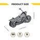 Колекційна модель-конструктор Metal Time Harley Davidson Roadway Fantasy Мотоцикл механічний (MT012) dt_96314