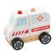 Дерев'яна пірамідка Viga Toys Viga Toys Машина швидкої допомоги (50204) dt_545