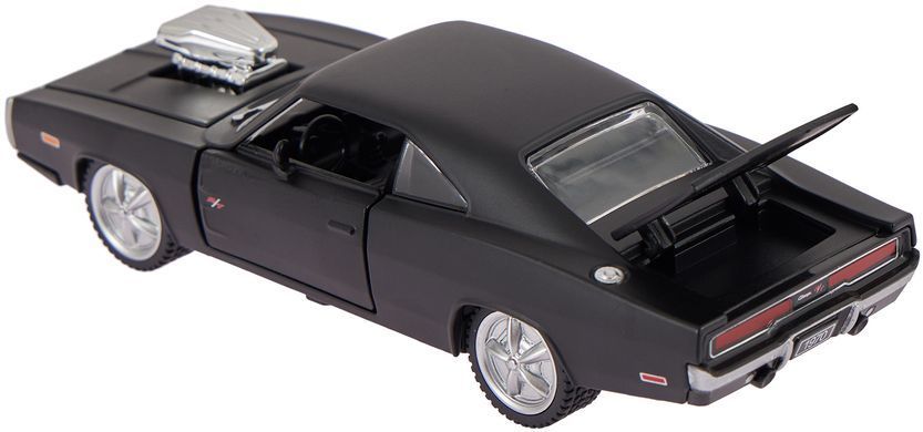 Машинка Rastar 1970 Dodge Charger R/T 1:36 Чорний