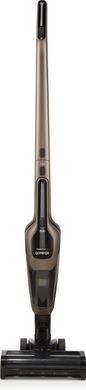 Пылесос Gorenje беспроводный, 176Вт, конт пыль -0.6л, автон. раб. до 70мин, HEPA, 2 в 1, подсветка, индикатор, щетка- электротурбо, бронзы SVC288191FSIIGO фото