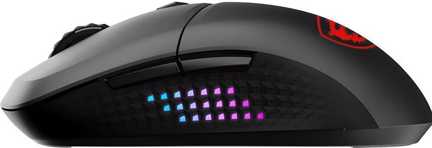 MSI Миша VERSA 300 ELITE W, WIRELESS, RGB, WL, чорний (385090) S12-4301290-CLA фото