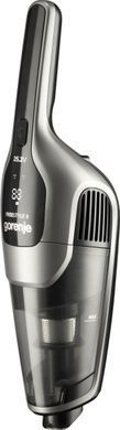 Gorenje Пилосос бездротовий, 165Вт, конт пил -0.6л, автон. робота до 60хв, HEPA, 2 в 1, підсвічування, індикатор, щітка- електротурбо, сірий (378882) SVC252110FSIIA фото