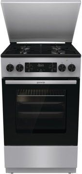 Gorenje Плита комбінована, 70л, 50x60см, дисплей, IconLed, емальовані, нерж (385830) GK5C43SH фото