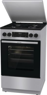 Gorenje Плита комби, 70л, 50x60см, дисплей, IconLed,эмалированные, нерж GK5C43SH фото