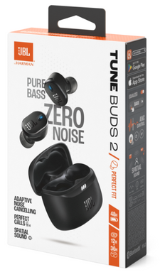 Наушники JBL TUNE BUDS 2 Black (JBLTBUDS2BLK) (7065577) JBLTBUDS2BLK фото