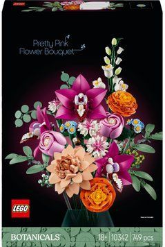 Конструктор LEGO Botanicals Милий рожевий букет квітів (391674)