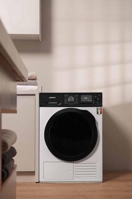ARDESTO Сушильна машина тепловий насос Bianco Vero, 8кг, A++, 63.6см, дисплей, білий (365610) DMI-8 фото