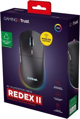 Trust Мышь GXT 926 REDEX II, WL/USB-A/USB-C, черный 25126_TRUST фото