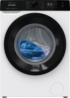 Gorenje Стиральная машина фронтальная, 7кг, 1400, A+++, 47см, дисплей, пар, инвертор, белый WNHA74SAS фото
