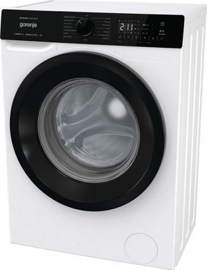 Gorenje Стиральная машина фронтальная, 7кг, 1400, A+++, 47см, дисплей, пар, инвертор, белый WNHA74SAS фото