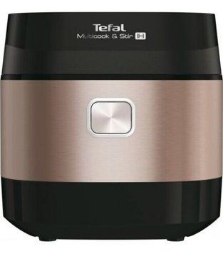 Мультиварка Tefal MultiCook&Stir, 1200Вт, чаша-5л, электронное управл., пластик, черно-бронзовый RK905A34 фото