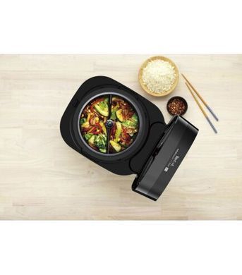 Мультиварка Tefal MultiCook&Stir, 1200Вт, чаша-5л, электронное управл., пластик, черно-бронзовый RK905A34 фото