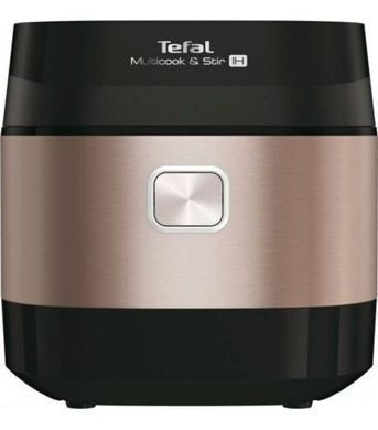 Мультиварка Tefal MultiCook&Stir, 1200Вт, чаша-5л, электронное управл., пластик, черно-бронзовый RK905A34 фото