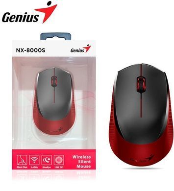 Genius Миша NX-8000 Silent WL Red (349234) 31030025401 фото