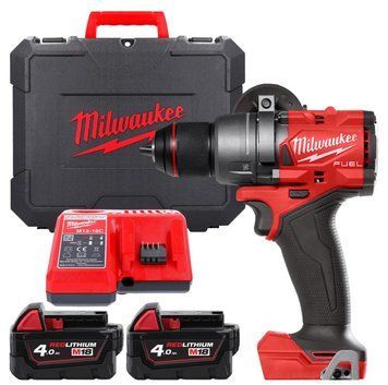 Дрель-шуруповерт с ударом аккумуляторная MILWAUKEE, M18 FPD3-402C 4933492473 фото