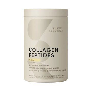 Sports Research Collagen Peptides &mdash; Пептиды коллагена со вкусом ванили (480 г)