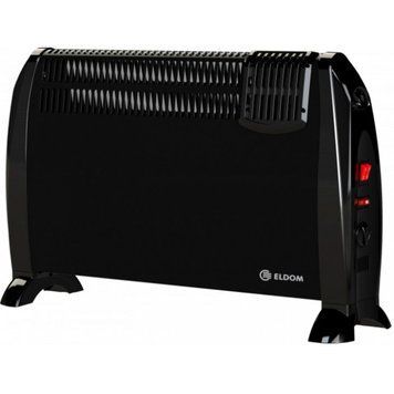 Конвектор електричний з вентилятором ELDOM чорний 2000 w CFV 2000 - BL