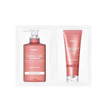 Пробнік Шампунь + Кондиціонер Kundal Protein Bonding Violet Muguet 10ml+10ml, 10+10ml