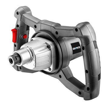 Строительный миксер GRAPHITE 58G783, мощность 1250 Вт, регулировка 400&ndash;800 об/мин, патрон M14 58G783 фото