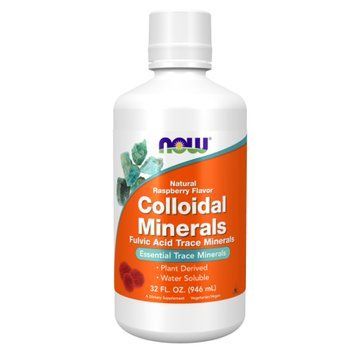 Colloidal Minerals Raspberry - 32oz Now Foods