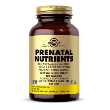 Prenatal Nutrients - 120 tabs Solgar