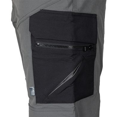 Брюки рабочие NEO TOOLS 81-296-1 Mix&Match, эластичные с усилением Cordura и карманами XXL