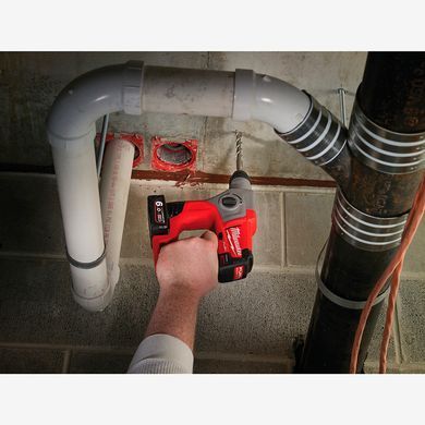 Перфоратор SDS-PLUS аккумуляторный MILWAUKEE, M12 FUEL CH-0 4933441947 фото