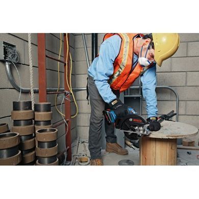 Пила дискова акумуляторна по металу BOSCH GKM 18V-50 (без АКБ та ЗП)(06016B8000) 06016B8000 фото