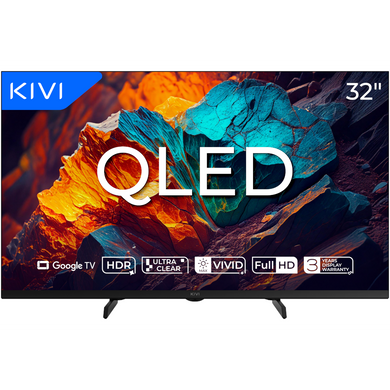 Телевізор 32", QLED, FHD, Google TV KIVI 32F720QB 3730379 фото