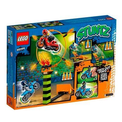 Конструктор LEGO City Stuntz Змагання каскадерів 73 деталі (60299)