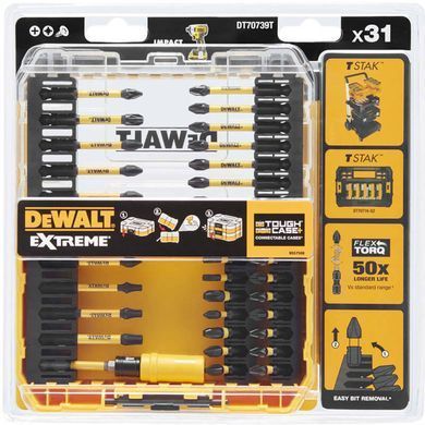 Набор бит DeWALT DT70739T