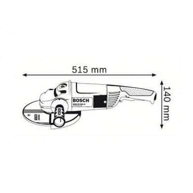 Кутова шліфмашина Bosch GWS 22-230 H 0601882103 0601882103 фото