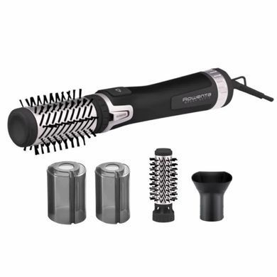 Rowenta Фен-щетка Activ' Dry&Style, 1000Вт, 3 режима, иониз-я, хол. обдув, оборот. насадок, керамика, черный CF9550F0 фото