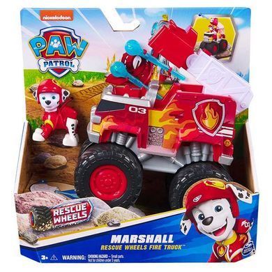 Ігровий набір Paw Patrol Мегаколеса Великий рятувальний автомобіль-трансформер із Маршалом (SM17776/6069306) dt_101289 фото